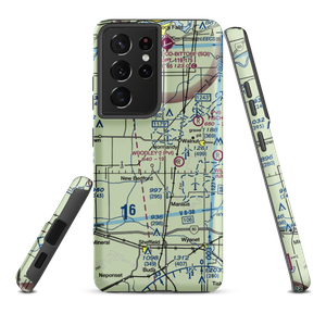 Woodley Aerial Spray Airport (IS73) VFR Sectional Samsung Phone Case