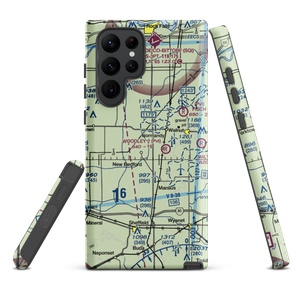 Woodley Aerial Spray Airport (IS73) VFR Sectional Samsung Phone Case