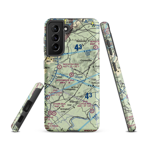 Woodridge Field (VG52) VFR Sectional Samsung Phone Case
