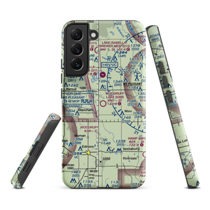 Woodruff Lake Airport (53W) VFR Sectional Samsung Phone Case