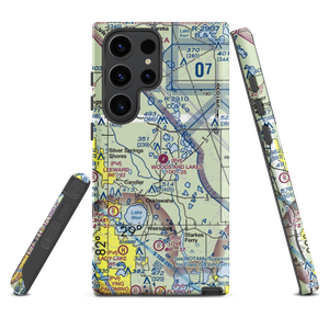 Woods and Lakes Airpark (FA38) VFR Sectional Samsung Phone Case