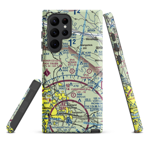 Woods Farm Airstrip (VA50) VFR Sectional Samsung Phone Case