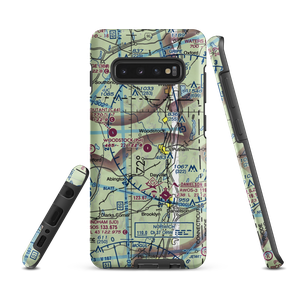 Woodstock Airport (64CT) VFR Sectional Samsung Phone Case