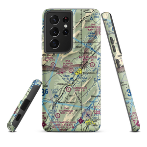 Woodstock Airport (VG55) VFR Sectional Samsung Phone Case