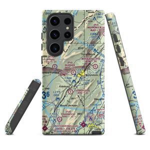 Woodstock Airport (VG55) VFR Sectional Samsung Phone Case