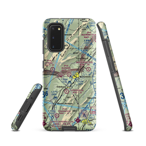 Woodstock Airport (VG55) VFR Sectional Samsung Phone Case