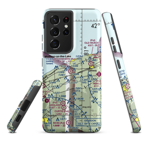 Woodworth Airport (OH03) VFR Sectional Samsung Phone Case