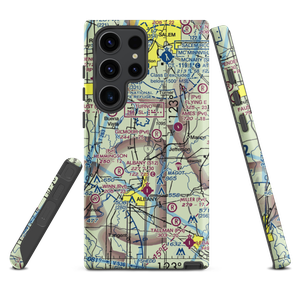 Wooldridge Agstrip Airport (9OR8) VFR Sectional Samsung Phone Case