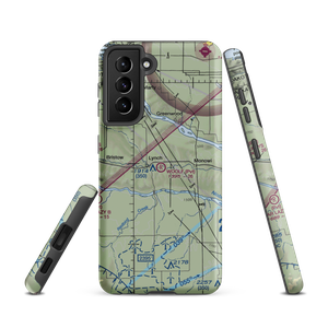 Woolf Brothers Airport (NE06) VFR Sectional Samsung Phone Case