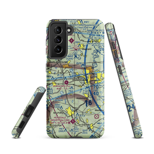 Wormid Airport (08MA) VFR Sectional Samsung Phone Case