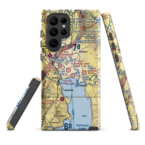 Wounded Buck Ranch Airport (22MT) VFR Sectional Samsung Phone Case