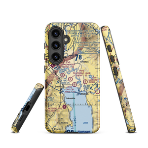 Wounded Buck Ranch Airport (22MT) VFR Sectional Samsung Phone Case