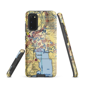 Wounded Buck Ranch Airport (22MT) VFR Sectional Samsung Phone Case