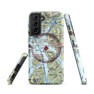 Wrangell Airport (WRG) VFR Sectional Samsung Phone Case