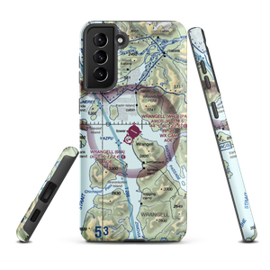 Wrangell Airport (WRG) VFR Sectional Samsung Phone Case