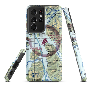 Wrangell Seaplane Base (68A) VFR Sectional Samsung Phone Case