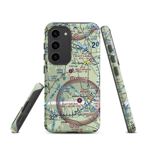 Wright Ranch Airport (TX93) VFR Sectional Samsung Phone Case