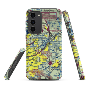 Wright-Patterson Air Force Base (FFO) VFR Sectional Samsung Phone Case