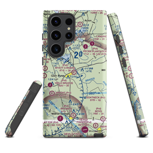 Wyatt 3-Rivers Airport (8TS7) VFR Sectional Samsung Phone Case