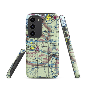 Wyckoff Airstrip (5IN4) VFR Sectional Samsung Phone Case