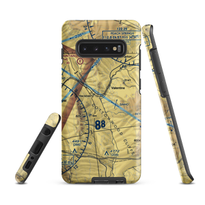 X Bar 1 Ranch (Lower) Airport (AZ97) VFR Sectional Samsung Phone Case