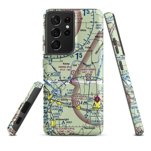 XWind Farm Airport (09TA) VFR Sectional Samsung Phone Case