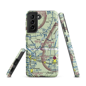 XWind Farm Airport (09TA) VFR Sectional Samsung Phone Case