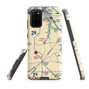 Y O Ranch Airport (XS22) VFR Sectional Samsung Phone Case