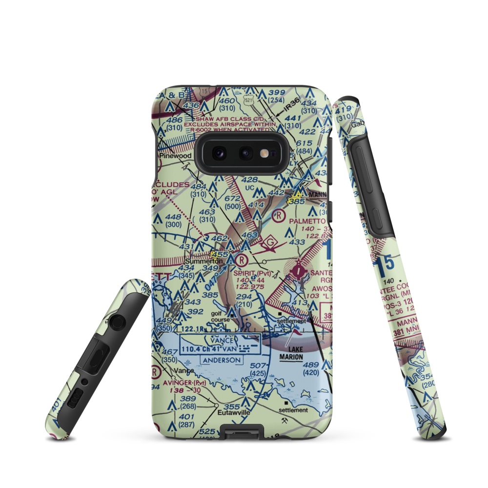 Yahu Field (3SC2) VFR Sectional Samsung Phone Case Samsung Galaxy S10e model shown