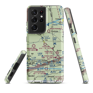 Yale Airport (D20) VFR Sectional Samsung Phone Case