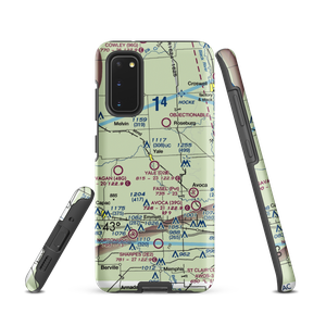 Yale Airport (D20) VFR Sectional Samsung Phone Case