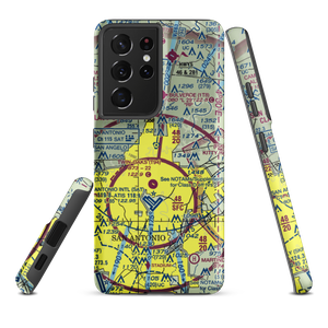 Yates Airport (XS89) VFR Sectional Samsung Phone Case