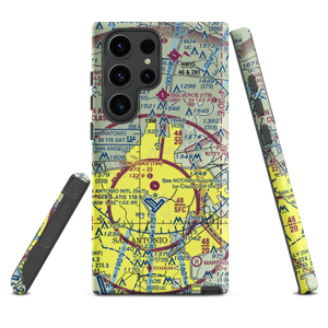 Yates Airport (XS89) VFR Sectional Samsung Phone Case