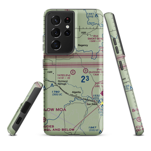 Yates Field (37TX) VFR Sectional Samsung Phone Case