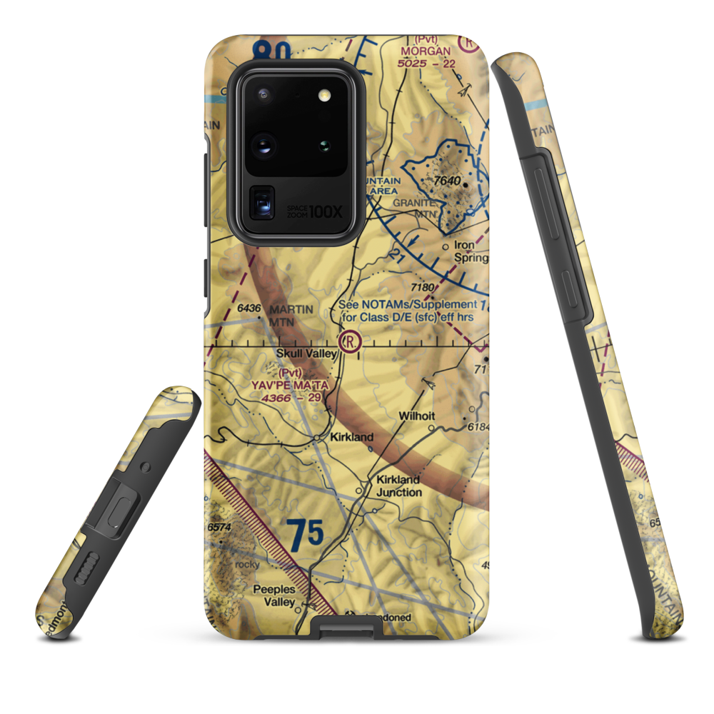 Yav'pe Ma'ta Airport (16AZ) VFR Sectional Samsung Phone Case Samsung Galaxy S20 Ultra model shown
