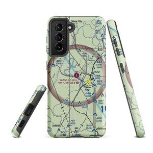 Yazoo County Airport (87I) VFR Sectional Samsung Phone Case