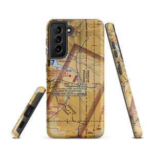 Yellowstone Airport (WYS) VFR Sectional Samsung Phone Case