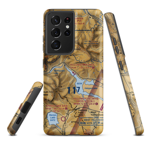 Yellowstone Seaplane Base (8M3) VFR Sectional Samsung Phone Case