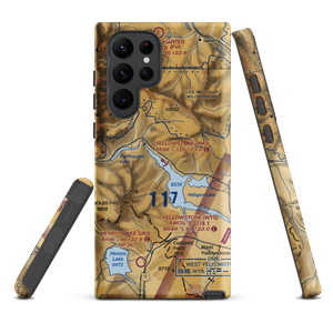 Yellowstone Seaplane Base (8M3) VFR Sectional Samsung Phone Case