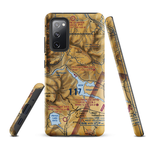 Yellowstone Seaplane Base (8M3) VFR Sectional Samsung Phone Case