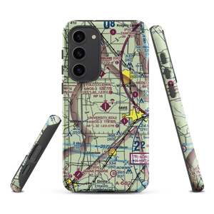 Yolo County Davis Woodland Winters Airport (DWA) VFR Sectional Samsung Phone Case