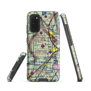 Yolo County Davis Woodland Winters Airport (DWA) VFR Sectional Samsung Phone Case