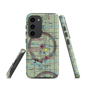 York Municipal Airport (JYR) VFR Sectional Samsung Phone Case