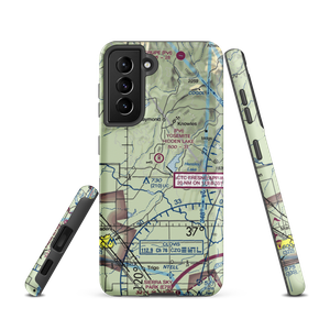 Yosemite Hidden Lake Ranch Airport (0CL0) VFR Sectional Samsung Phone Case