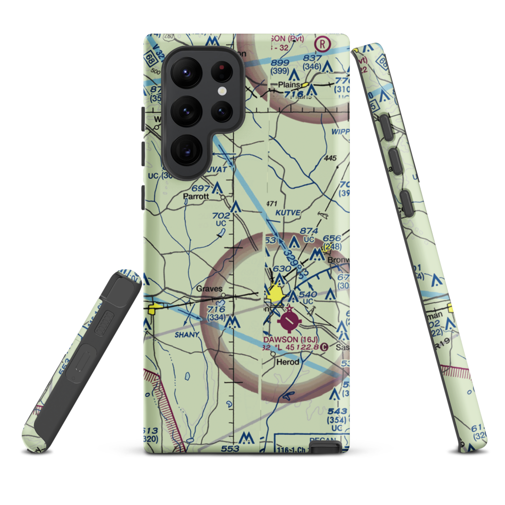 Young Field (9GA3) VFR Sectional Samsung Phone Case Samsung Galaxy S22 Ultra model shown