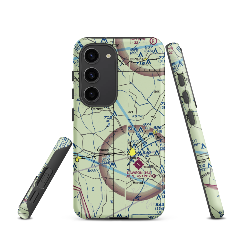 Young Field (9GA3) VFR Sectional Samsung Phone Case Samsung Galaxy S23 model shown