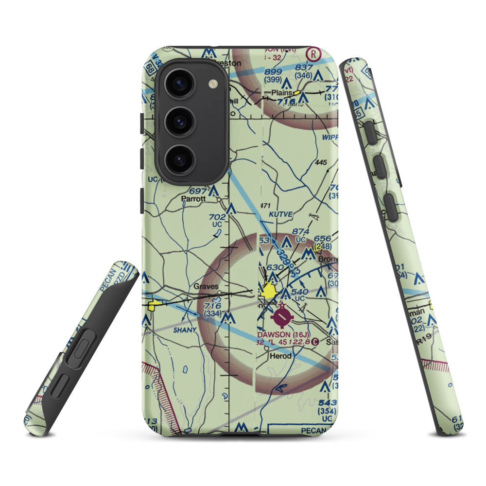 Young Field (9GA3) VFR Sectional Samsung Phone Case Samsung Galaxy S23 Plus model shown