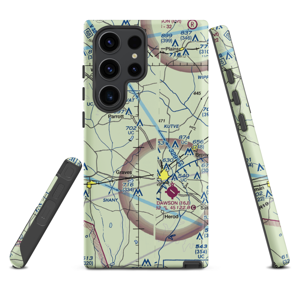 Young Field (9GA3) VFR Sectional Samsung Phone Case Samsung Galaxy S23 Ultra model shown
