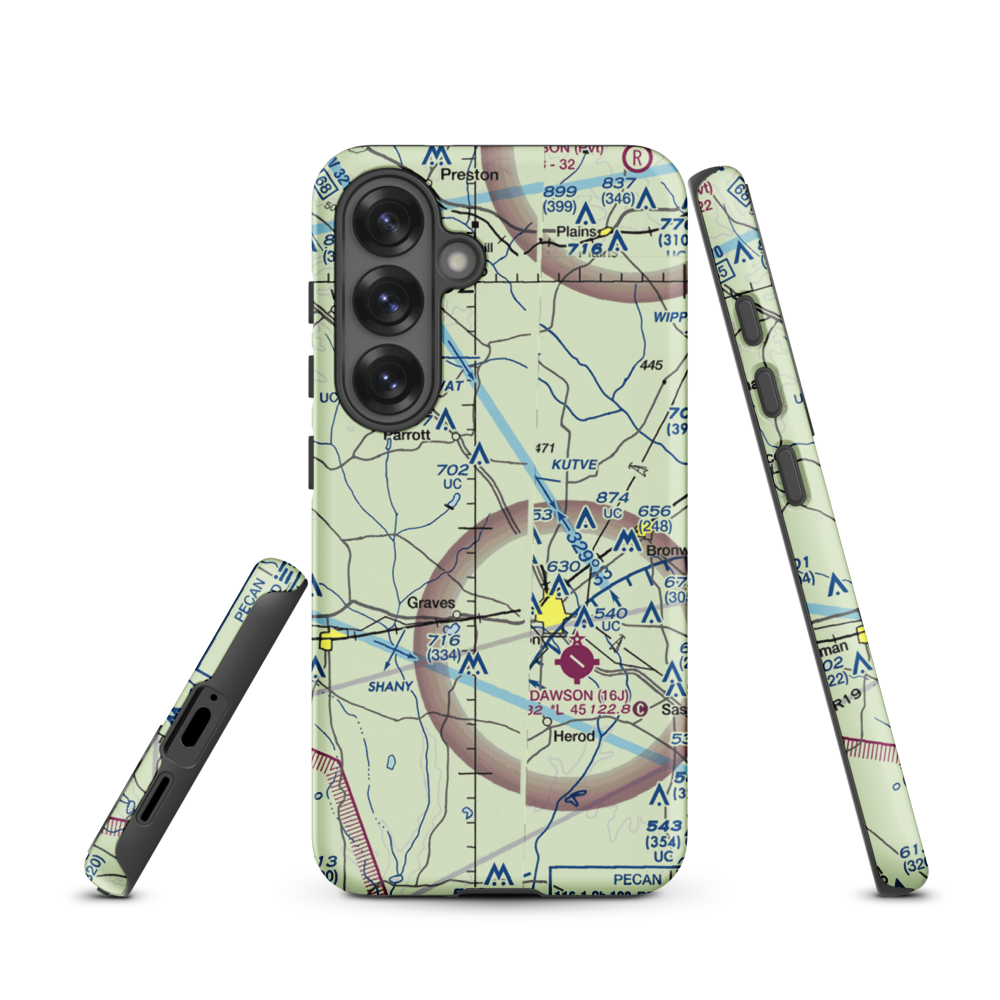 Young Field (9GA3) VFR Sectional Samsung Phone Case Samsung Galaxy S25 model shown