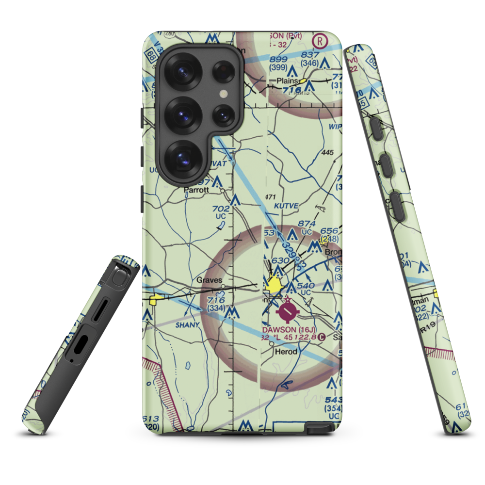 Young Field (9GA3) VFR Sectional Samsung Phone Case Samsung Galaxy S25 Ultra model shown